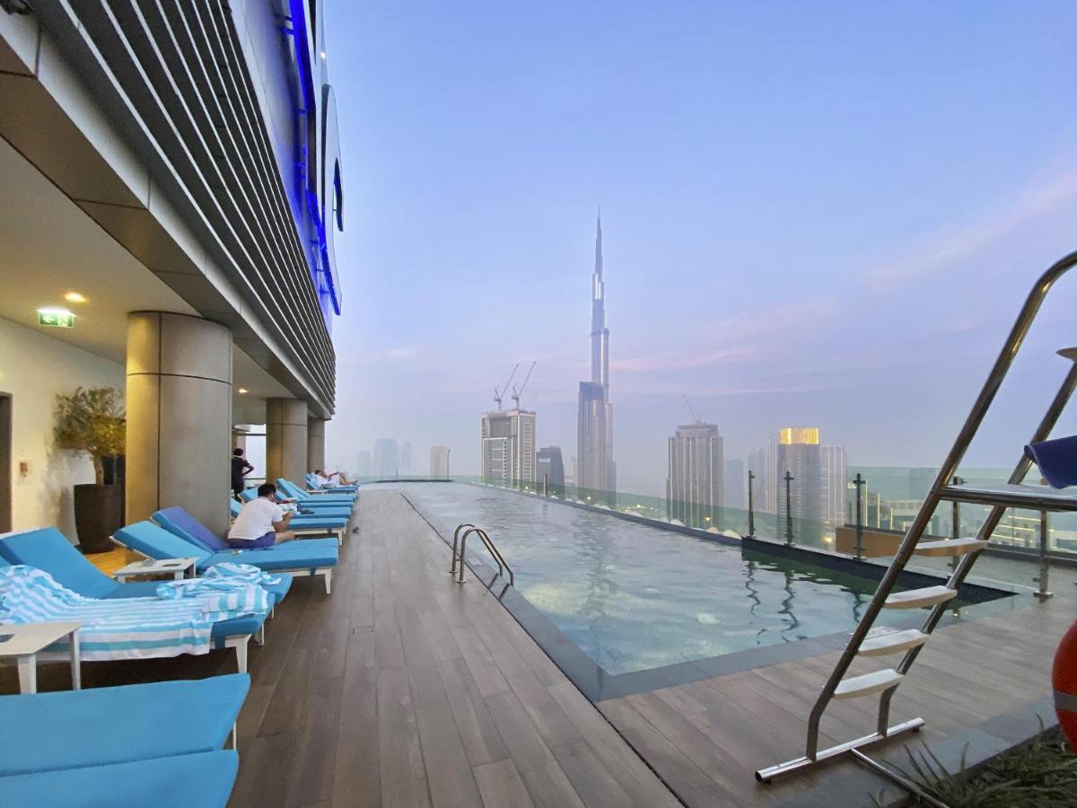 Aliving Luxury 2Br With Infinity Pool At Paramount Hotel Midtown Close To Dubai Mall & Burj Khalifa Exterior foto